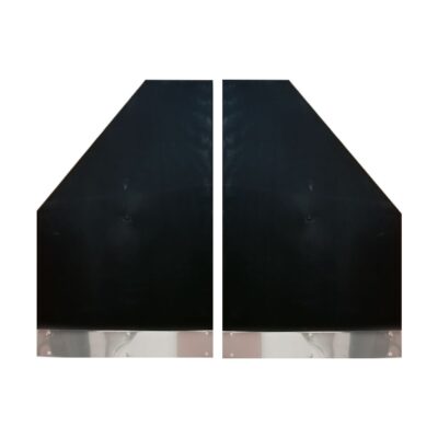 SALPICADERA NEGRA/SILVER 54.5X35CM LF-1602
