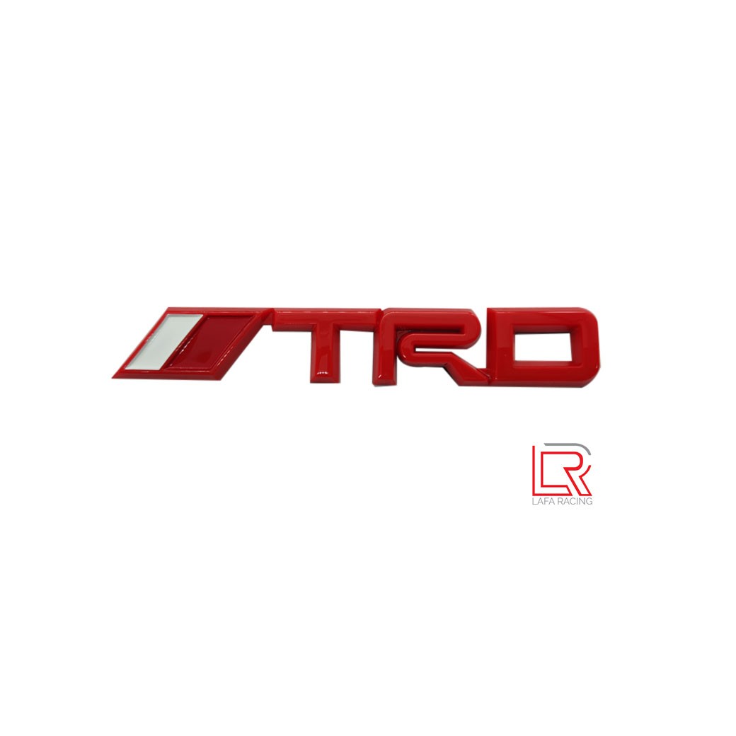 emblema plastico rojo trd lafa guatemala