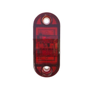 LAMPARA LATERAL 2 LED ROJA LPL-24RD-12V 65X28MM