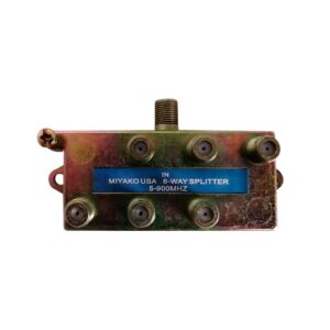 SPLITTER EIGHT WAY 5-900 MHZ