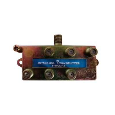SPLITTER EIGHT WAY 5-900 MHZ