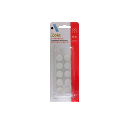 VELCRO BLANCO  REDONDO JUEGO 10 PCS