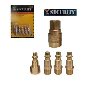 CONECTORES 5 PCS P/PISTOLA AIRE SECURITY
