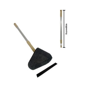 LIMPIA VIDRIOS ALUMINIO EXTENDIBLE CON MOPA