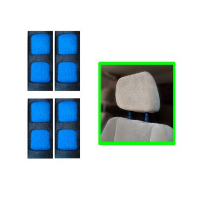 ACCESORIO PARA APOYA CABEZA 9.7X1.9CM ESPONJA AZUL