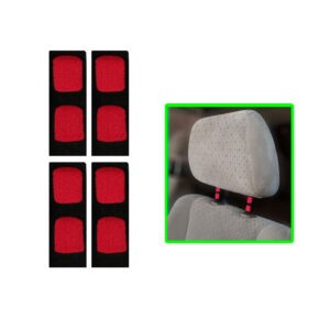ACCESORIO PARA APOYA CABEZA 9.7X1.9CM ESPONJA ROJO