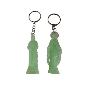 LLAVERO VIRGEN FLUORESENTE (421108)