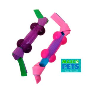 JUGUETE P/PERRO HUESO TPU/NYLON 22X4.5CM MASCOPETS