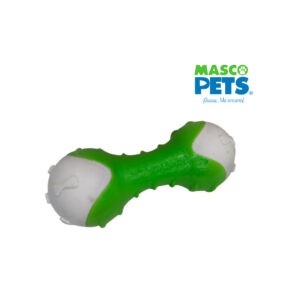 JUGUETE PARA PERRO HUESO DURO TPR 6.5X17CM MASCOPETS