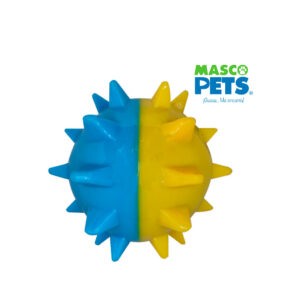 JUGUETE BOLA PUAS 13CM C/SONIDO TPR  MASCOPETS