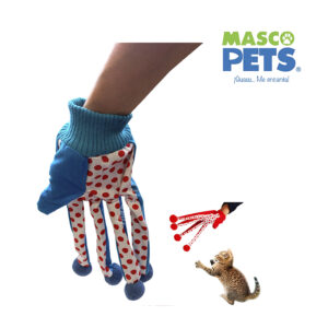 JUGUETE P/GATO GUANTES C/BOLAS