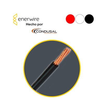 CABLE THHN CCA 12 NEGRO  METRO