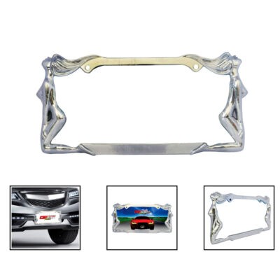 MARCO PARA PLACA METALICO MUJERES