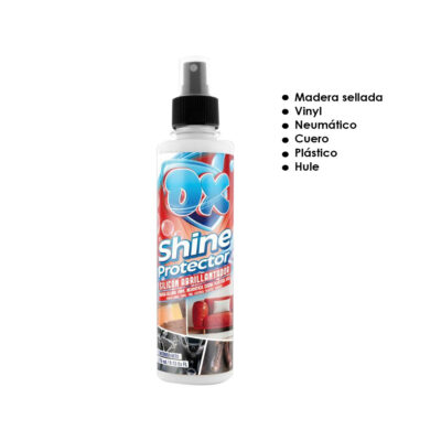 SILICON SHINE PROTECTOR P/CUERO VINYL MADERA HULE Y PLASTICO 270ML OX
