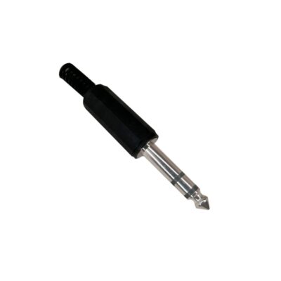AUDIO PLUG 1/4 STEREO CON COLA P-102T