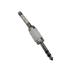 AUDIO PLUG JUMBO 1/4 STEREO METAL
