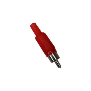 CONECTOR RCA PLUG (RED/BLACK)  P-115A C/COLA
