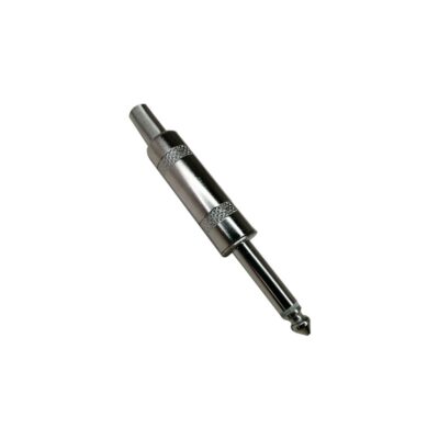 AUDIO PLUG 1/4 METAL MONO P-191A