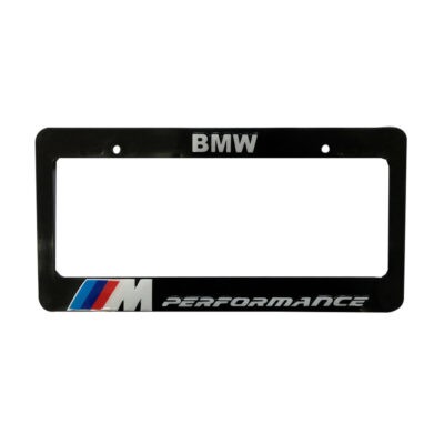 PORTA PLACA P/CARRO STICKER GEL  BMW