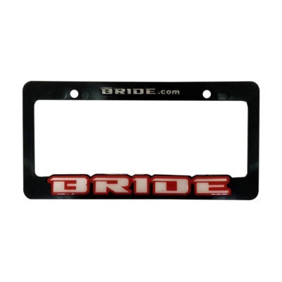 PORTA PLACA P/CARRO STICKER BRIDE