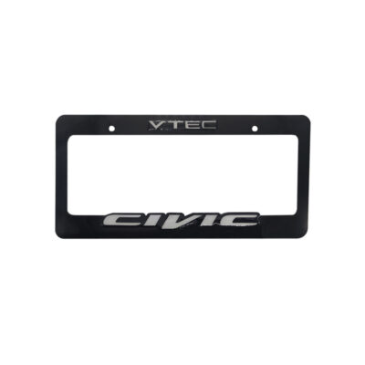 PORTA PLACA P/CARRO STICKER GEL CIVIC