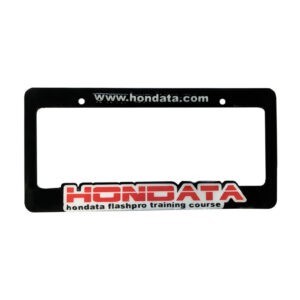 PORTA PLACA P/CARRO STICKER GEL HONDATA