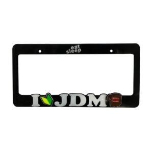 PORTA PLACA P/CARRO STICKER GEL JDM