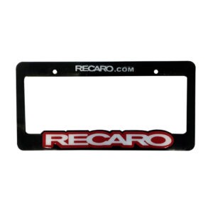 PORTA PLACA P/CARRO STICKER GEL RECARO