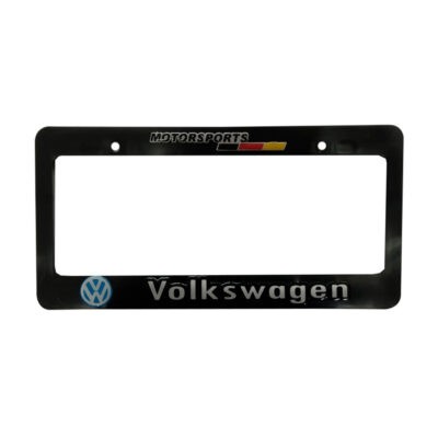PORTA PLACA P/CARRO STICKER GEL VOLKS