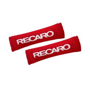 PROTECTOR DE CINTURON RECARO ROJO