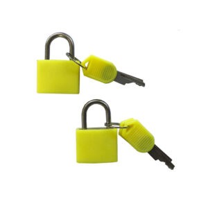 CANDADO 20MM  AMA/RO/NE 2PCS A307-PD1801-202