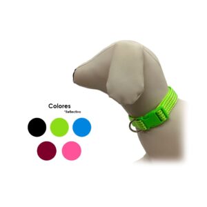 COLLAR REFLECTIVO P/MASCOTA 2.00CMX9.5-15CM