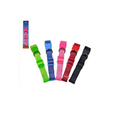 COLLAR REFLECTIVO P/MASCOTA 2.5CMX38-57 CM