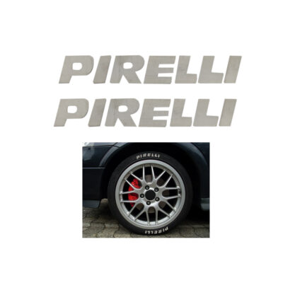 LETRAS DE HULE P/LLANTA PIRELLI