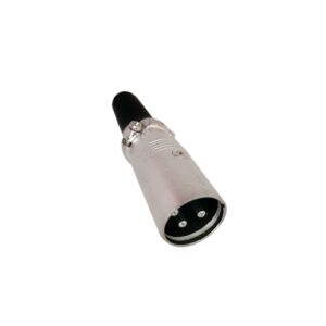 CONECTOR P/AUDIO XLR 3 PIN PLUG PL128