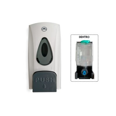 DISPENSADOR DE JABON P/BA?O 500 ML PLA.117A