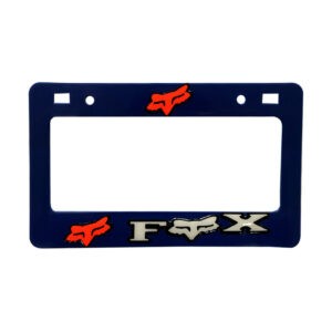 PORTA PLACA P/MOTO STICKER GEL FOX