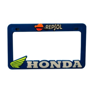 PORTA PLACA P/MOTO STICKER GEL HONDA  AZ/R