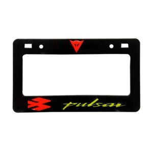 PORTA PLACA P/MOTO STICKER GEL PULSAR AZ/R