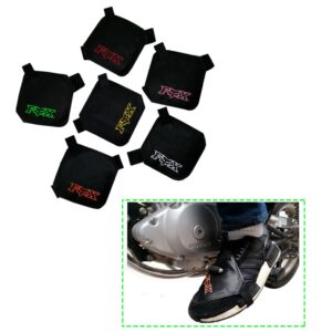 PROTECTOR P/ZAPATO DE MOTORISTA CUERO NEGRO FOX