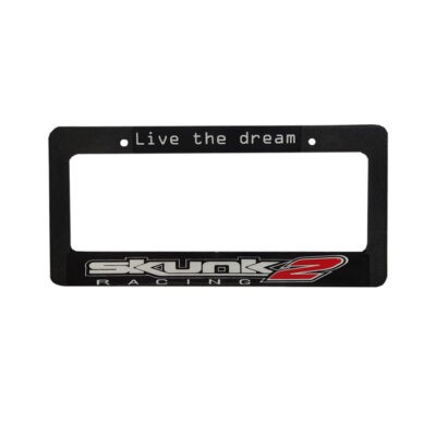 PORTA PLACA  LIVE THE DRAM SKUNK2
