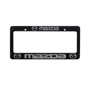 PORTA PLACA MAZDA  (BLANCO O NEGRO)
