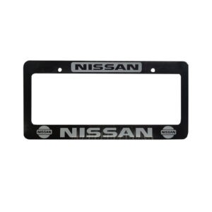 PORTA PLACA NISSAN (BLANCO O NEGRO)