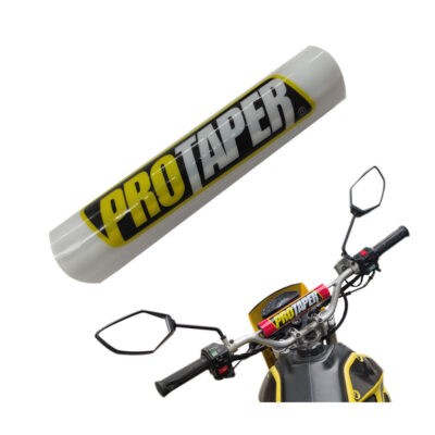 PROTECTOR DE BARRA P/MOTO PROTAPER BLANCO 23CM