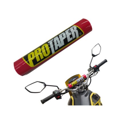 PROTECTOR DE BARRA P/MOTO PROTAPER ROJO 23CM