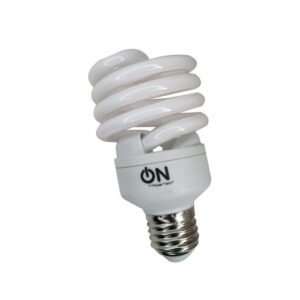 BOMBILLO ESPIRAL 25W LUZ BLANCA T2 110V