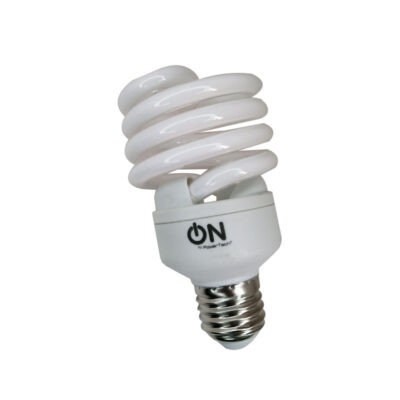 BOMBILLO ESPIRAL 25W LUZ BLANCA T2 110V