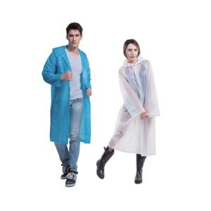 CAPA TIPO GABARDINA IMPERMEABLE AZUL
