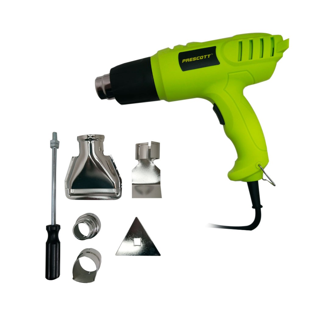 PISTOLA DE AIRE CALIENTE 2000W/350-600GC/250-500L/M