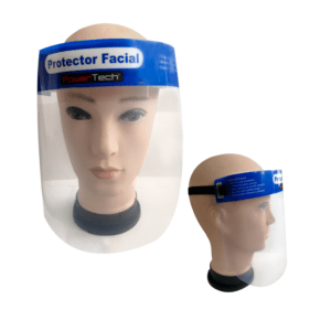 CARETA PROTECTORA  ANTIEMPAÑANTE PVC